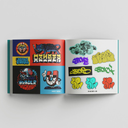The Graffiti Sticker Book: 300+ stickers i gruppen Skapande & Hobby / Skapa / Stickers hos Pen Store (135495)