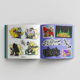The Graffiti Sticker Book: 300+ stickers i gruppen Skapande & Hobby / Skapa / Stickers hos Pen Store (135495)