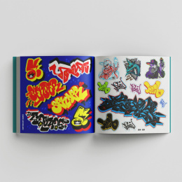 The Graffiti Sticker Book: 300+ stickers i gruppen Skapande & Hobby / Skapa / Stickers hos Pen Store (135495)