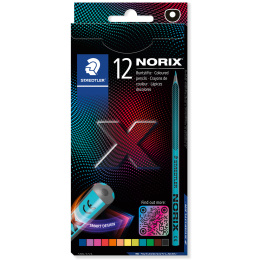 Färgpennor Norix 12-pack i gruppen Kids / Barnpennor / Färgpennor för barn hos Pen Store (135514)