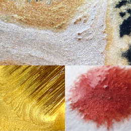 Gansai Tambi Akvarell 24-set Metallic 2 i gruppen Konstnärsmaterial / Konstnärsfärger / Akvarellfärg / Akvarellfärg i kopp hos Pen Store (135538)