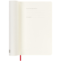 Kalender 18M WeekNote Soft Cover Large Red i gruppen Papper & Block / Kalendrar och almanackor / 18-månaderskalendrar hos Pen Store (135600)
