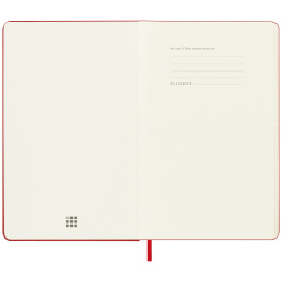 Kalender 18M WeekNote Hard Cover Large Red i gruppen Papper & Block / Kalendrar och almanackor / 18-månaderskalendrar hos Pen Store (135602)