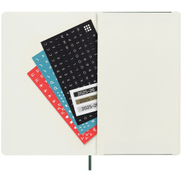 Kalender 18M WeekNote Soft Cover Large Myrtle Green i gruppen Papper & Block / Kalendrar och almanackor / 18-månaderskalendrar hos Pen Store (135603)
