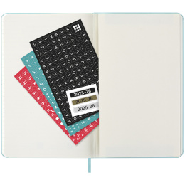 Kalender 18M WeekNote Hard Cover Large Aquamarine i gruppen Papper & Block / Kalendrar och almanackor / 18-månaderskalendrar hos Pen Store (135604)
