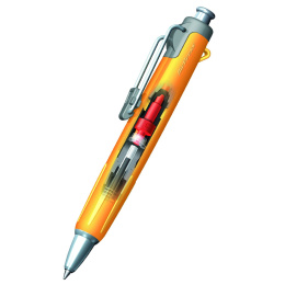 Airpress pen Orange i gruppen Pennor / Skriva / Bläckpennor hos Pen Store (135608)