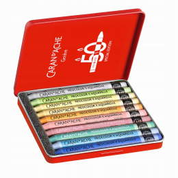 Neocolor II Aquarelle 50 Years Pastel 10-set i gruppen Konstnärsmaterial / Konstnärsfärger / Pastell / Vaxpasteller hos Pen Store (135631)