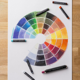 Neoart Oljevaxpastell 24-set i gruppen Konstnärsmaterial / Kritor och blyerts / Pastellkritor hos Pen Store (135635)