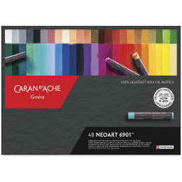 Neoart Oljevaxpastell 48-set i gruppen Konstnärsmaterial / Kritor och blyerts / Pastellkritor hos Pen Store (135636)