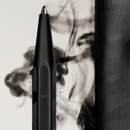 Ecridor Black Lines Set Kulpenna och Läderfodral i gruppen Pennor / Fine Writing / Kulspetspennor hos Pen Store (135641)