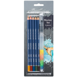 Marino Akvarellset 6 delar i gruppen Pennor / Konstnärspennor / Akvarellpennor hos Pen Store (135645)