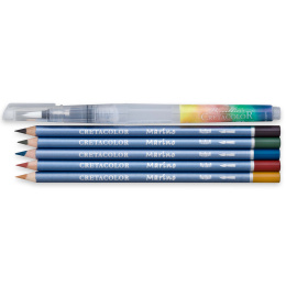 Marino Akvarellset 6 delar i gruppen Pennor / Konstnärspennor / Akvarellpennor hos Pen Store (135645)