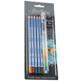 Marino Akvarellset 6 delar i gruppen Pennor / Konstnärspennor / Akvarellpennor hos Pen Store (135645)