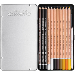 Eagle tecknarset 12 delar i gruppen Pennor / Konstnärspennor / Pastellpennor hos Pen Store (135655)