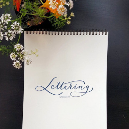 Ink & Lise Lettering Pad A5 i gruppen Papper & Block / Konstnärsblock / Rit- och skissblock hos Pen Store (135659)