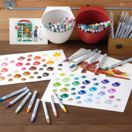 Clean Color Real Brush Illustration 8-set 3 i gruppen Pennor / Konstnärspennor / Penselpennor hos Pen Store (135663)