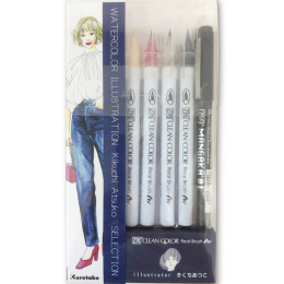 Clean Color Real Brush Illustration 8-set 1 i gruppen Pennor / Konstnärspennor / Penselpennor hos Pen Store (135665)