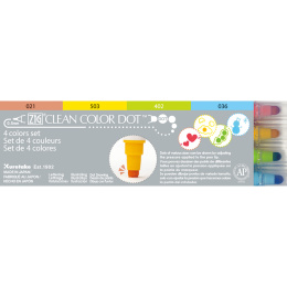 Clean Color DOT Pen 4-set i gruppen Pennor / Konstnärspennor / Illustrationsmarkers hos Pen Store (135667)