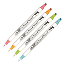 Clean Color DOT Pen 4-set i gruppen Pennor / Konstnärspennor / Illustrationsmarkers hos Pen Store (135667)