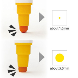 Clean Color DOT Pen 4-set i gruppen Pennor / Konstnärspennor / Illustrationsmarkers hos Pen Store (135667)