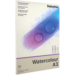 Watercolour Pad 165g A3 i gruppen Papper & Block / Konstnärsblock / Akvarellblock hos Pen Store (135677)