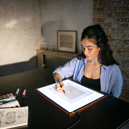 Wafer 2 Ljusbord LED A3 i gruppen Konstnärsmaterial / Målartillbehör / Ljusbord hos Pen Store (135691)