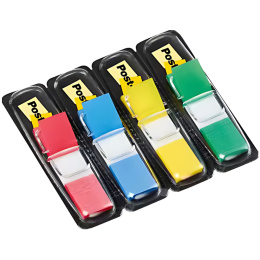 Post-it Indexflikar 11,9x43,1 mm 4 färger Set 1 i gruppen Papper & Block / Skriva och anteckna / Post-it och notisblock hos Pen Store (135697)