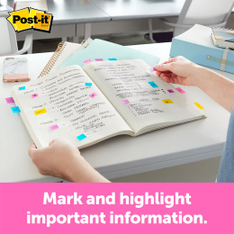 Post-it Indexflikar 11,9x43,1 mm 4 färger Set 2 i gruppen Papper & Block / Skriva och anteckna / Post-it och notisblock hos Pen Store (135698)