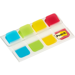 Post-it Indexflikar 15,8x38,1 mm Strong 4 färger i gruppen Papper & Block / Skriva och anteckna / Post-it och notisblock hos Pen Store (135699)