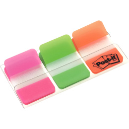 Post-It Indexflikar 25,4x38,1 mm Strong 3 färger i gruppen Papper & Block / Skriva och anteckna / Post-it och notisblock hos Pen Store (135700)