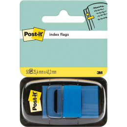 Post-It Indexflikar 25,4x43,2 mm Blå i gruppen Papper & Block / Skriva och anteckna / Post-it och notisblock hos Pen Store (135702)