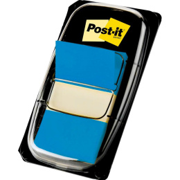 Post-It Indexflikar 25,4x43,2 mm Blå i gruppen Papper & Block / Skriva och anteckna / Post-it och notisblock hos Pen Store (135702)
