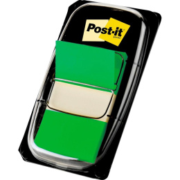 Post-It Indexflikar 25,4x43,2 mm Grön i gruppen Papper & Block / Skriva och anteckna / Post-it och notisblock hos Pen Store (135703)