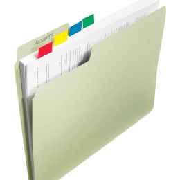 Post-It Indexflikar 25,4x43,2 mm Gul i gruppen Papper & Block / Skriva och anteckna / Post-it och notisblock hos Pen Store (135704)