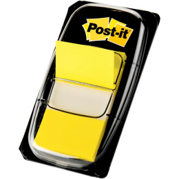 Post-It Indexflikar 25,4x43,2 mm Gul i gruppen Papper & Block / Skriva och anteckna / Post-it och notisblock hos Pen Store (135704)