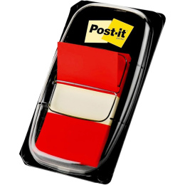 Post-It Indexflikar 25,4x43,2 mm Röd i gruppen Papper & Block / Skriva och anteckna / Post-it och notisblock hos Pen Store (135706)