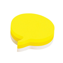 Post-it 70x70 Gul/Vit Pratbubbla i gruppen Papper & Block / Skriva och anteckna / Post-it och notisblock hos Pen Store (135709)