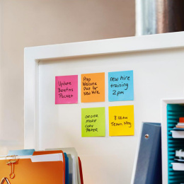 Post-it 76x127 Färgmix Energetic 6-pack i gruppen Papper & Block / Skriva och anteckna / Post-it och notisblock hos Pen Store (135711)
