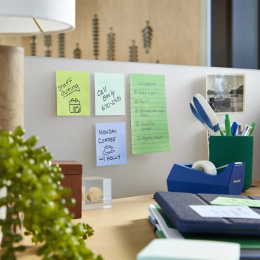 Post-it Super Sticky 76x76 Färgmix Oasis 5-pack i gruppen Papper & Block / Skriva och anteckna / Post-it och notisblock hos Pen Store (135718)