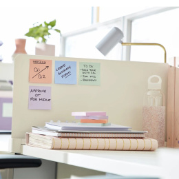 Post-it Super Sticky 76x76 Färgmix Soulful 6-pack i gruppen Papper & Block / Skriva och anteckna / Post-it och notisblock hos Pen Store (135723)