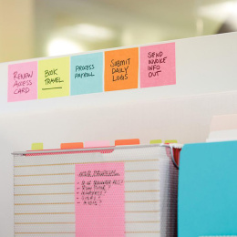 Post-it Super Sticky 47,6x47,6 Färgmix Cosmic 12-pack i gruppen Papper & Block / Skriva och anteckna / Post-it och notisblock hos Pen Store (135730)