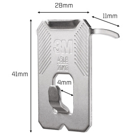 Claw Tavelkrok för gipsvägg 20 kg 2-pack i gruppen Skapande & Hobby / Organisera / Ramar / Tavelupphängning hos Pen Store (135737)