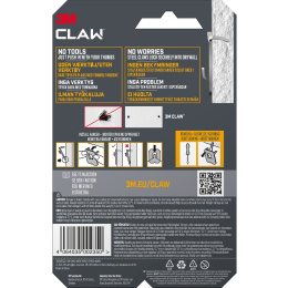 Claw Tavelkrok för gipsvägg 20 kg 4-pack i gruppen Skapande & Hobby / Organisera / Ramar / Tavelupphängning hos Pen Store (135738)