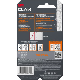 Claw Tavelkrok för gipsvägg 30 kg 2-pack i gruppen Skapande & Hobby / Organisera / Ramar / Tavelupphängning hos Pen Store (135739)