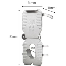 Claw Tavelkrok för gipsvägg 30 kg 2-pack i gruppen Skapande & Hobby / Organisera / Ramar / Tavelupphängning hos Pen Store (135739)