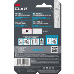 Claw Tavelkrok för gipsvägg 7 kg 4-pack i gruppen Skapande & Hobby / Organisera / Ramar / Tavelupphängning hos Pen Store (135741)
