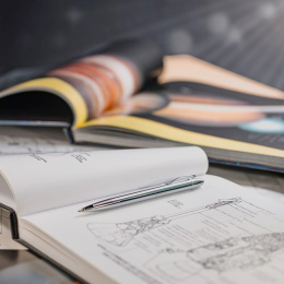 Vortex Chrome i gruppen Pennor / Fine Writing / Kulspetspennor hos Pen Store (135767)