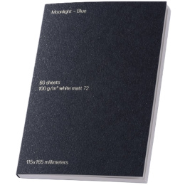 Notepad - Moonlight Blue i gruppen Papper & Block / Skriva och anteckna / Anteckningsböcker hos Pen Store (135781)