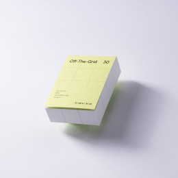 Off-The-Grid 30 - Lime i gruppen Papper & Block / Skriva och anteckna / Skrivblock och häften hos Pen Store (135786)