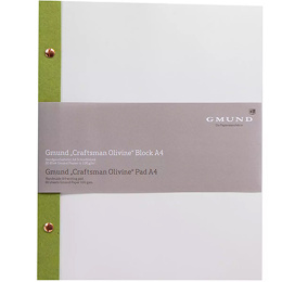 Craftsman Skissbok A4 - Olivine i gruppen Papper & Block / Konstnärsblock / Skissböcker hos Pen Store (135790)